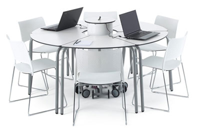 ICT Classroom Student Table - Circle