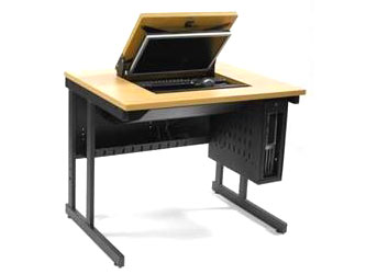 Versatile ICT Flip Desk - Open