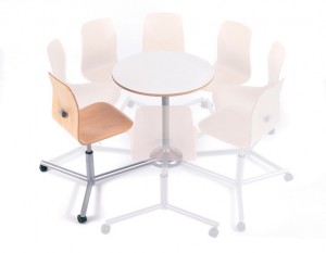 Azumi Orbital Classroom table and chair