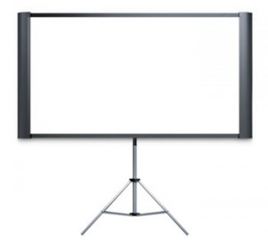 School Hall AV Projector Screen Tripod