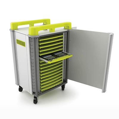 Lapcabby Tabcabby Tablet Charging Trolley - Yellow