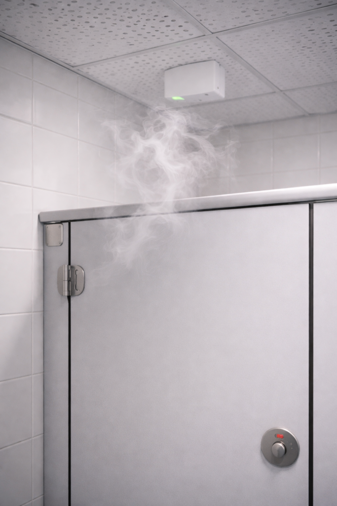elfbar nachfüll pod läuft aus SAFE-TECH Mains Powered Vape Detector (USB C / Plug Socket) main image 1
